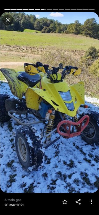 Suzuki LTZ 400 Amarillo 2005