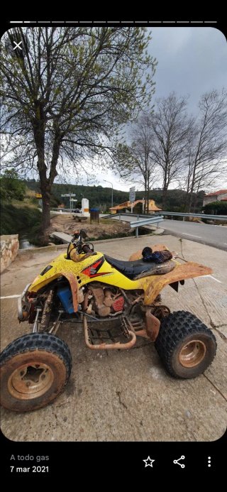 Suzuki LTZ 400 Amarillo 2005