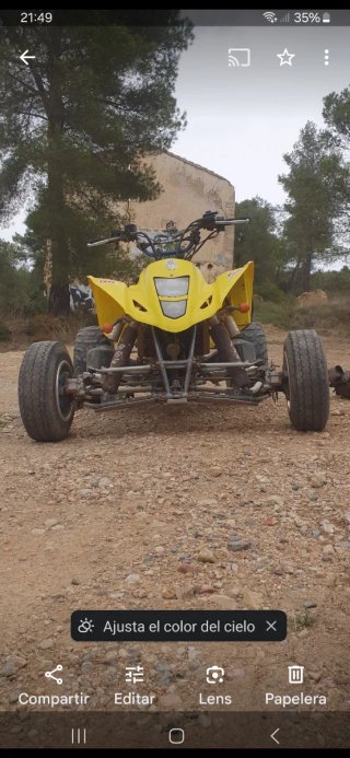 Suzuki LTZ 400 Amarillo 2005