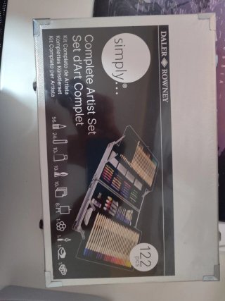 Kit Arte Daler Rowney Completo Nuevo