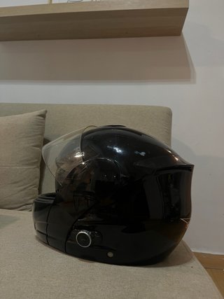 Casco modular negro CAN