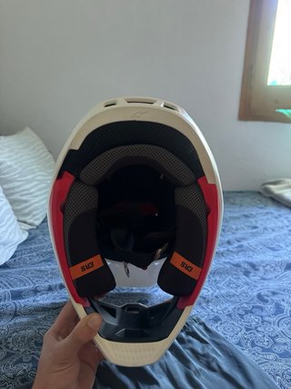 Casco Alpinestars SM7 motocross blanco talla M