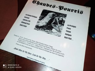 Lp Chauves Pourris 1992 Punk Rock Original