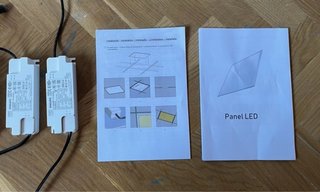 2 Paneles LED Phillips 120x60 80W 8800Lm 6000 K