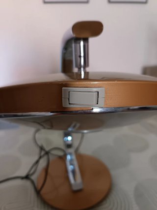 Lámpara Fase 520 Metal Marrón y Plata