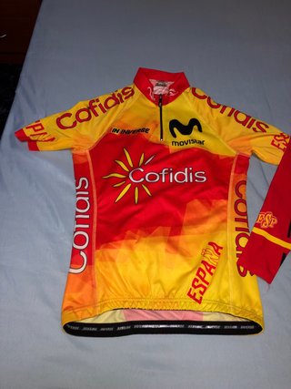 Conjunto Ropa Ciclismo Cofidis España