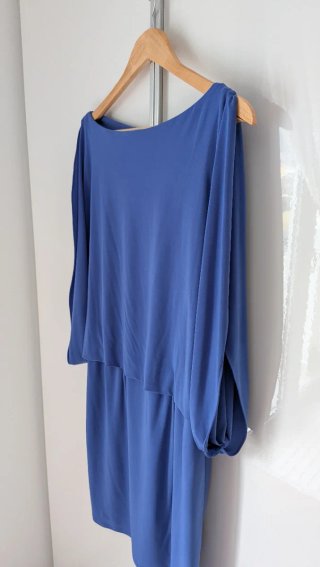Vestido fiesta azul Jessica Simpson