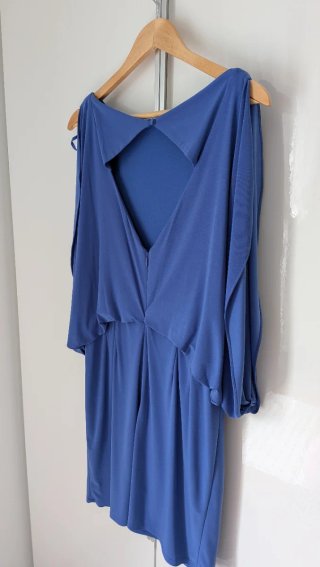 Vestido fiesta azul Jessica Simpson
