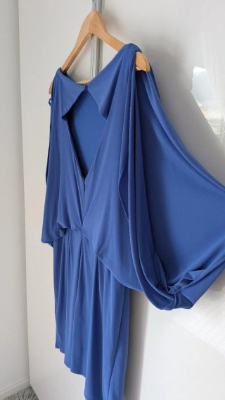 Vestido fiesta azul Jessica Simpson