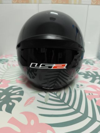 Casco Moto Integral LS2 Negro  Talla XS