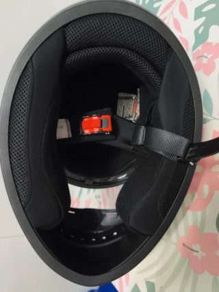Casco Moto Integral LS2 Negro  Talla XS