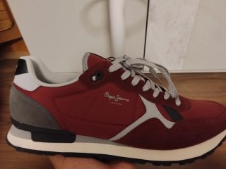 Deportivas Pepe Jeans Rojas y Grises