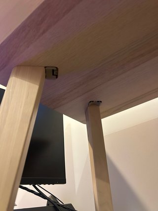 Escritorio y Silla Giratoria madera IKEA LISABO