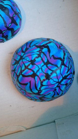 Posacenere fatti a mano in vetro e ceramica