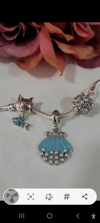 Precioso conjunto de charms