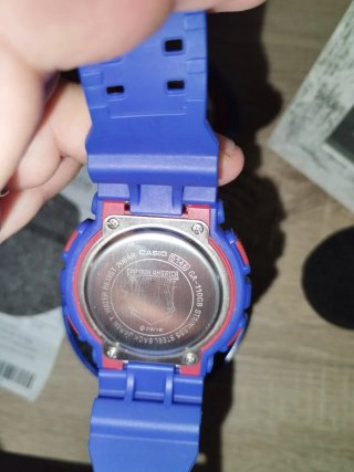 Casio g shock edición limitada capitán América