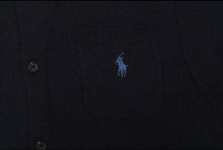 Polo Ralph Lauren Camisa Manga Corta Azul