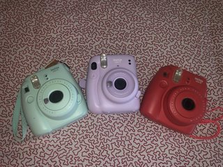 Lote 3 Cámaras Instax Mini Fujifilm