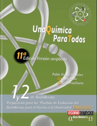 Libro Una química para todos academia de Osorio