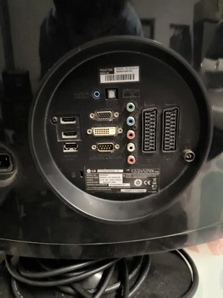 Monitor y TV LG Negro