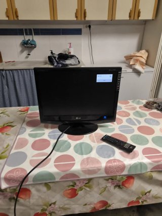 Monitor y TV LG Negro