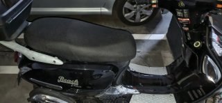 Moto samada Bleach 125cc Negra y Plateada