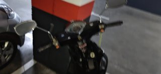 Moto samada Bleach 125cc Negra y Plateada