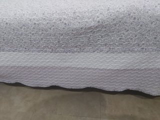 Dos Colchas gris y blanca