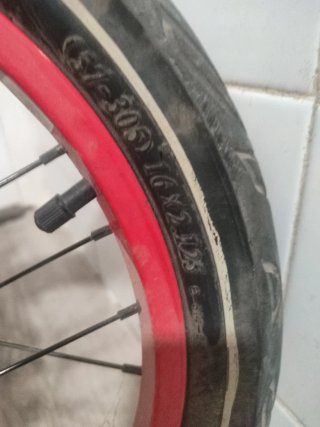 Bici Ferrari Niños 16 Roja