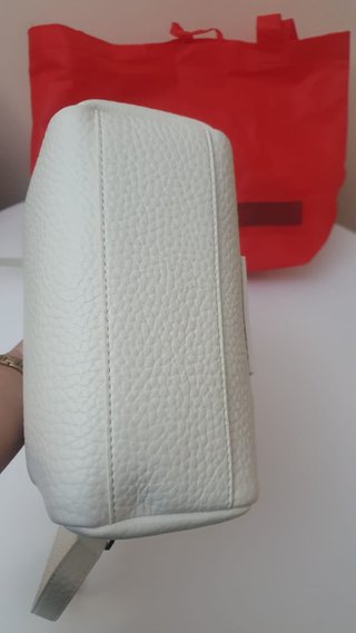 Valentino * Borsa bauletto con tracolla * bianca *