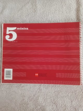 Libro Música 5 Primaria En Clave de Sol