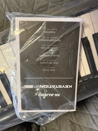 Controlador MIDI M-AUDIO Keystation 61 MK3