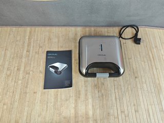Cecotec Sandwichera Rock'nToast Grill +, 800W