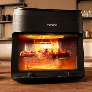 Cecotec Freidora de Aire sin Aceite 8,5L Plancha