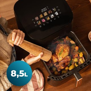 Cecotec Freidora de Aire sin Aceite 8,5L Plancha