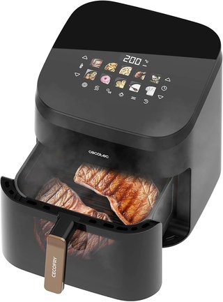 Cecotec Freidora de Aire sin Aceite 8,5L Plancha