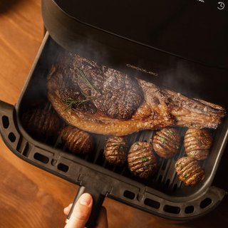 Cecotec Freidora de Aire sin Aceite 8,5L Plancha