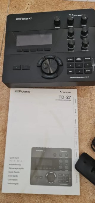 Módulo Roland TD-27 como nuevo