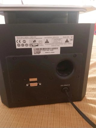 Altavoces Dell Multimedia Plata/Negro