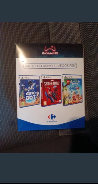 Confezione da 3 giochi PS5 sigillati