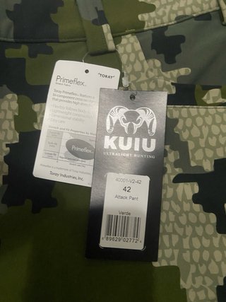 Pantalón Kuiu Camuflaje Verde