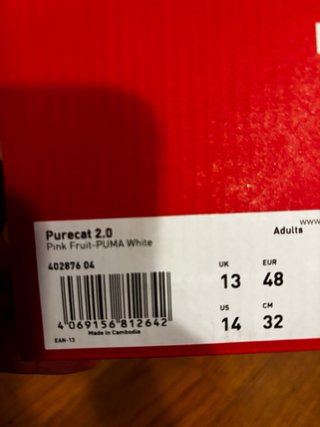 Chanclas Puma Purecat 2.0 Talla 48