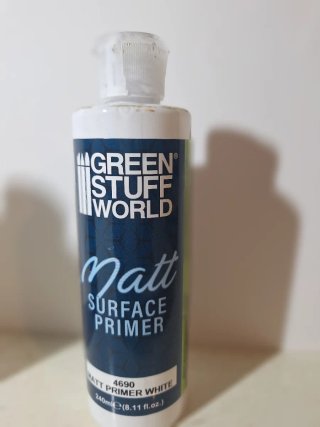 Imprimación Matt Surface Primer Negro y Blanco