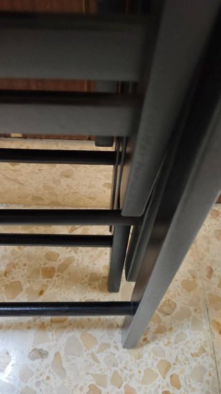 Sillas plegables Ikea madera negra