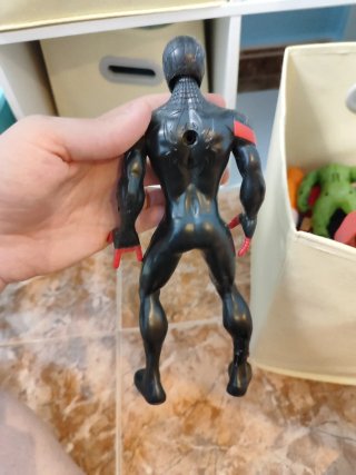 Figura Spiderman Negro