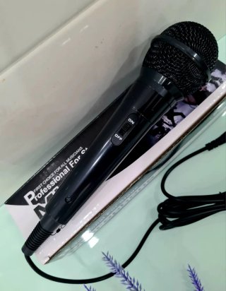 Microfone Profissional Hi-Fi para Palco