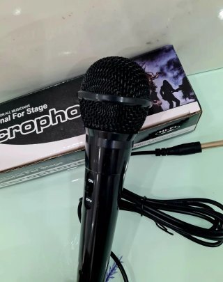 Microfone Profissional Hi-Fi para Palco