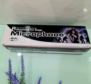 Microfone Profissional Hi-Fi para Palco