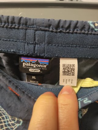 Pantalón corto Patagonia baggies con stampa