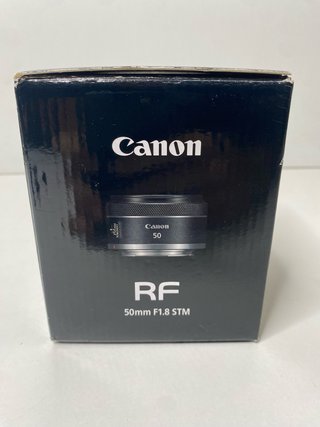 : Objetivo Canon RF 50mm f/1.8 STM